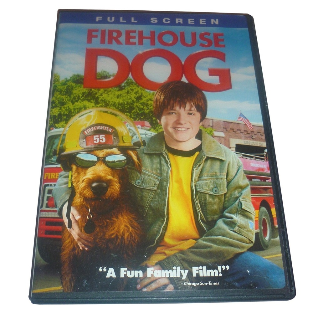 Firehouse Dog DVD Full Screen Edition Josh Hutcherson Family Comedy Movie